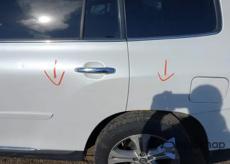 2012 Toyota Highlander Limited V6 from USA, damaged, VIN 5TDDK3EH4CS102169